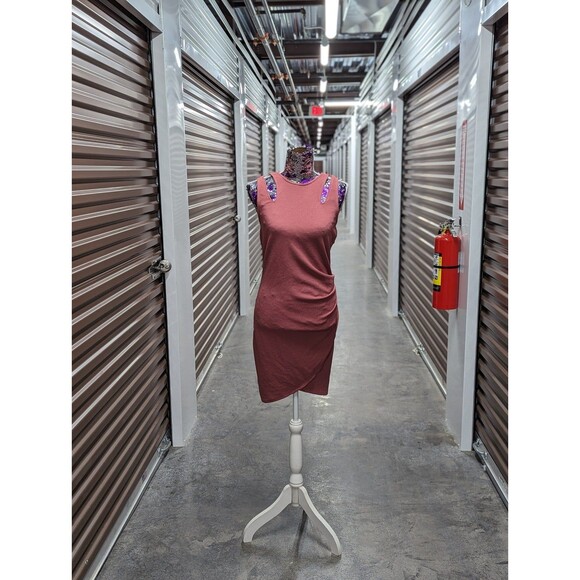 Crave Fame NWT Size Large Pink Mini Dress - Cinched Waisted and Cut out Design - Picture 1 of 7